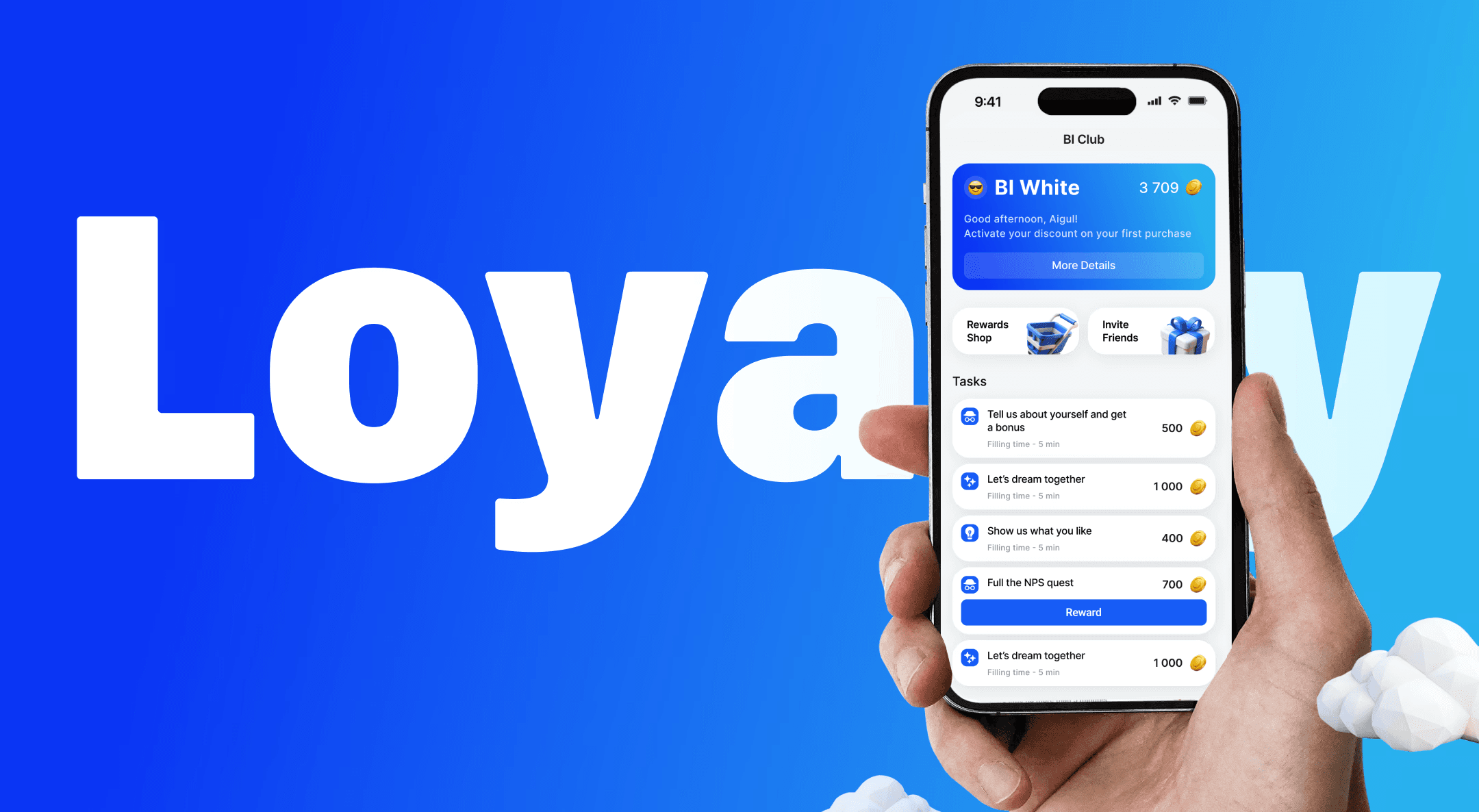 BI Club - Loyalty app cover
